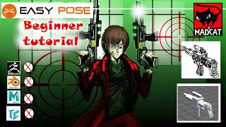 A sooo easy technic for 3d Gun creation using esy pose Wealth