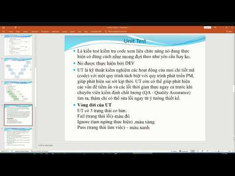 Video Buổi 3- Các mức test trong kiểm thử phần mềm và câu... - youtube