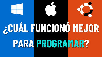 Estuve programando en Windows, Mac y Ubuntu por un mes, esto pasó