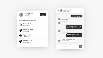 Chat Application using PHP with MySQL & JavaScript Ajax