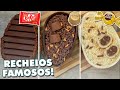 3 RECHEIOS FAMOSOS PARA OVO DE PÁSCOA - Kitkat, Alpino e Ouro Branco | Especial de Páscoa