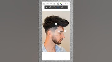 Autodesk Sketchbook Haircut Editing New 🔥#shorts #dneditor