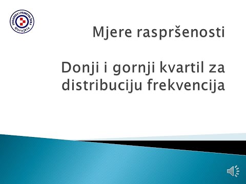 D+G kvartil za distribuciju frekvencija