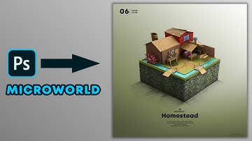 Create Microworld in photoshop like Benny Production | Homestead Photoshop Microworld