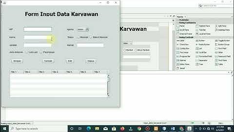 Membuat Aplikasi Kepegawaian di Java NetBeans