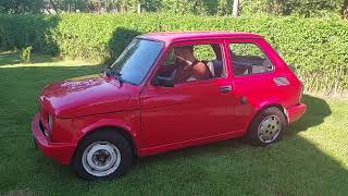 FIAT 126p 25ps.      Cold start