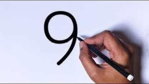 Easy duck drawing from number 9| How To Draw Duck Step by Step| Duck Drawing Using Number 9