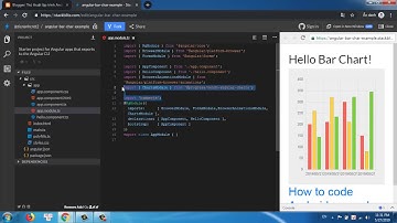 Chart bar angular example