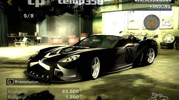 Need For Speed Most Wanted - My Career Cars