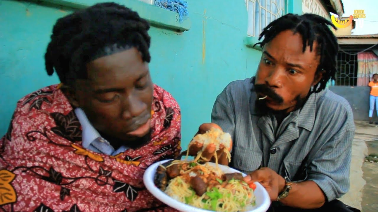 JUST IMAGINE FATHER ANKRAH FEEDING HIS SICK FRIEND 🙆 GUESS WHAT WILL HAPPEN 😂