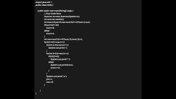 SkillRack- Daily Test - Odd/Even Triangle Pattern (Program Id: 9472) 13-09-23