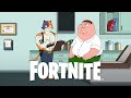 Peter Griffin Seeks Fitness Advice from Meowscles | Fortnite Hybrid Short image