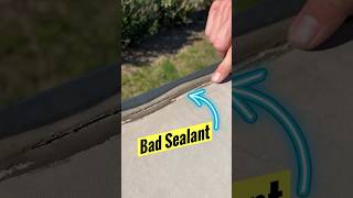 RV Sealant Cracked