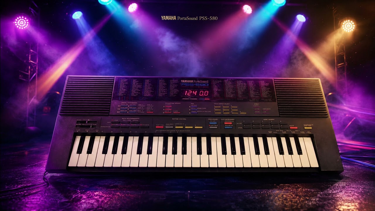AI]YAMAHA PSS-580 DEMO SONG -digital fusion remix - YouTube