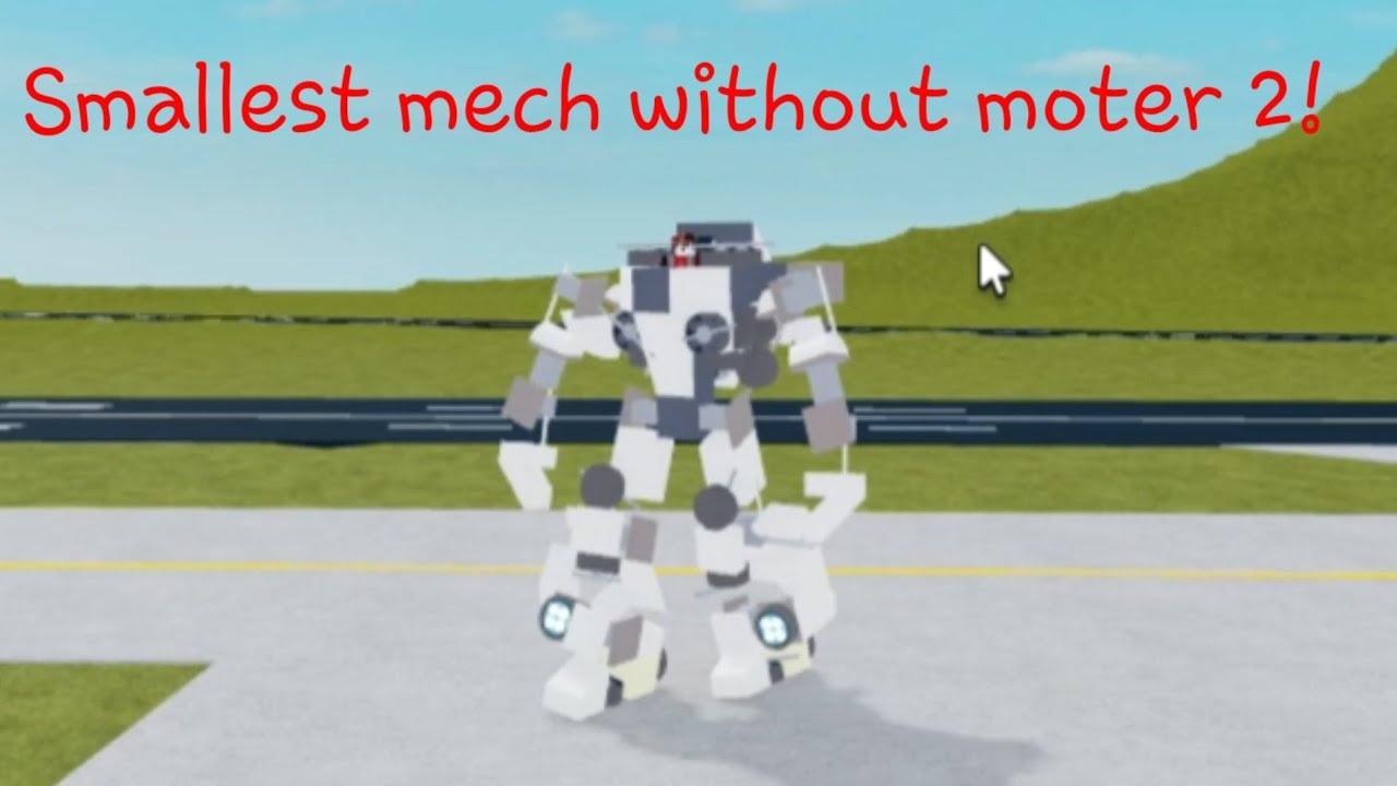 Plane crazy SMP1 mech showcase (walks on water) YouTube