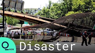 At Least Five People Injured After Bridge Collapses Over D.C. Highway