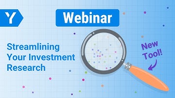 YCharts for Advisors: Streamlining Your Investment Research + The NEW! Scatter Plot Tool