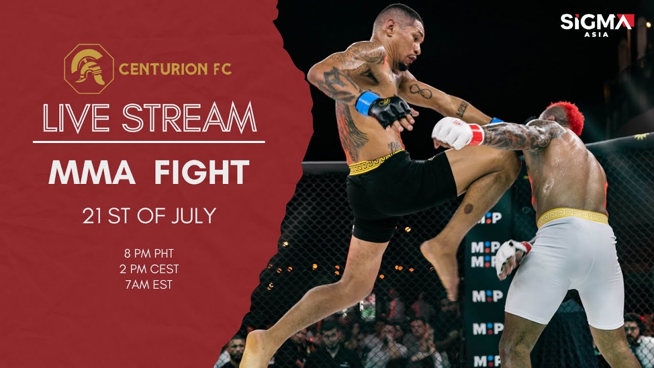 LIVE STREAM CENTURION FC MMA FIGHTS - MANILA 2023