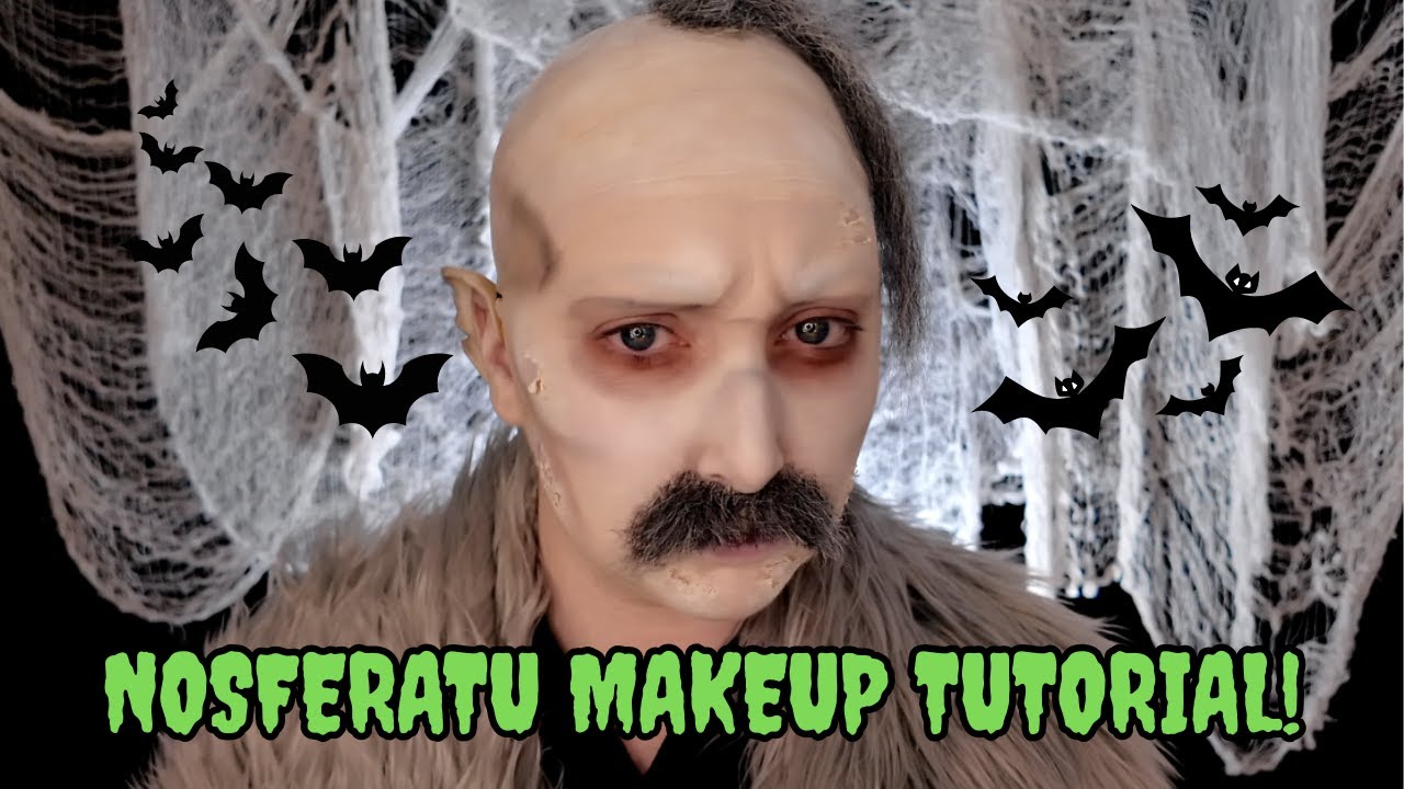 Продолжаем знакомиться с Sierraween: Граф Орлок, урок макияжа Носферату на Хэллоуин 2025