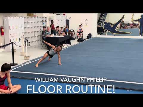 William Vaughn Phillip Level 6 Floor Routine! - YouTube