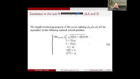 Σεμινάριο Υπο-ριμαννειας Γεωμετρίας IV-Sub-Riemannian geometry seminar  IV