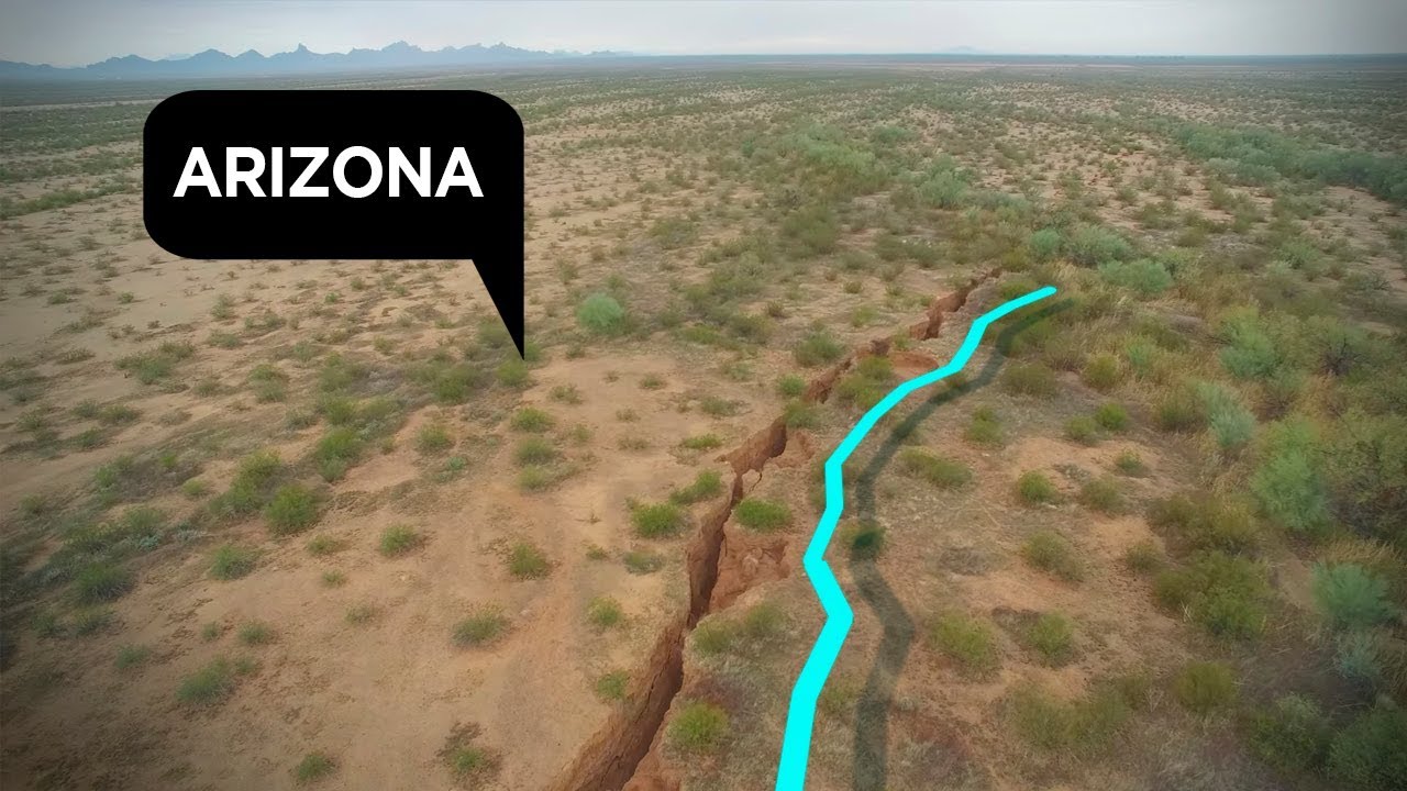 Se ha abierto una grieta de más de 3 Km en Arizona y los expertos advierten que seguirá agrandándose