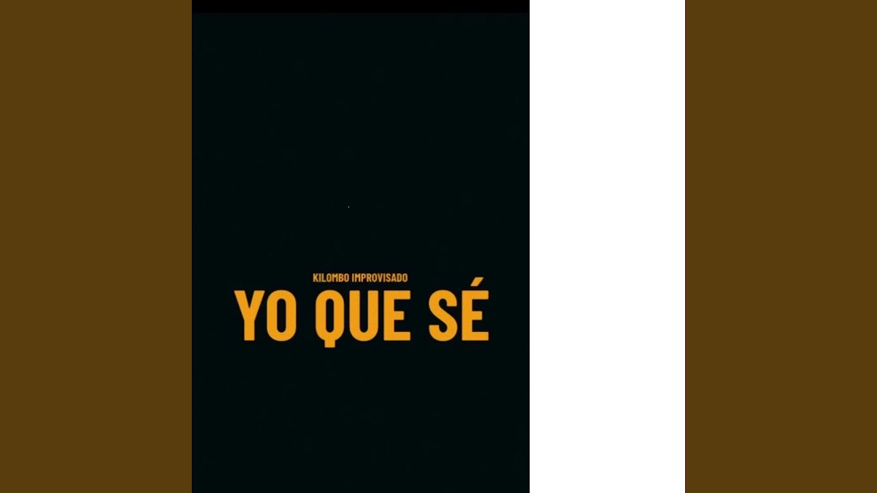 在 YouTube 上观看 Yo que sé kilombo improvisado