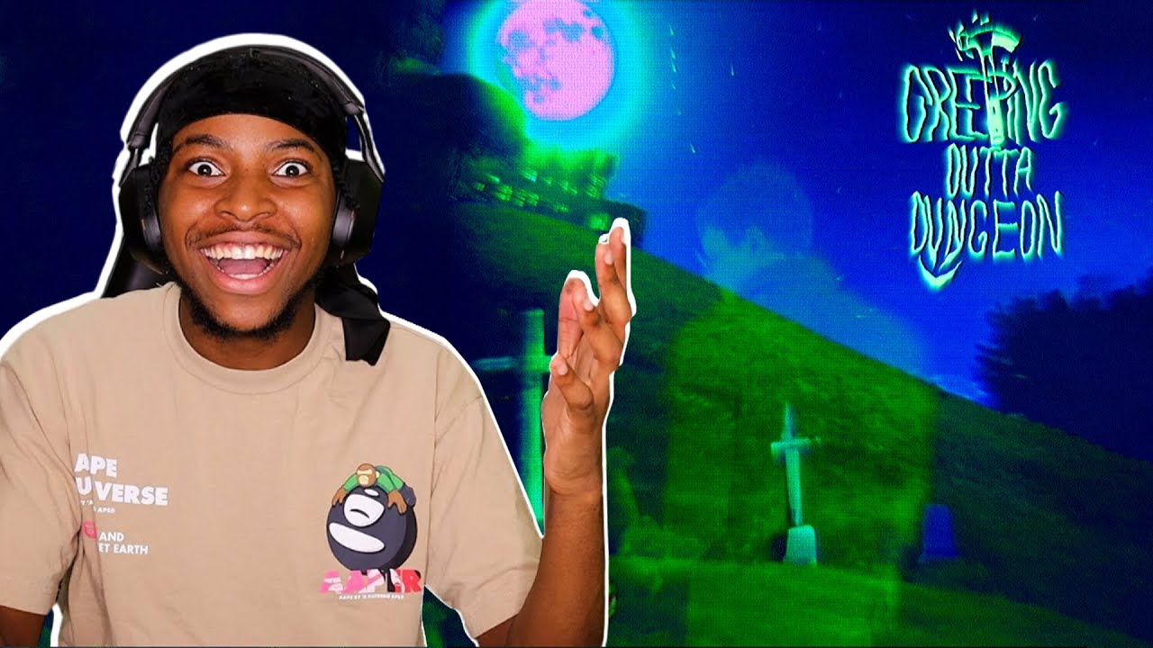 KennethOnline FIRST TIME REACTING TO 3grave, CEUSK - CREEPING OUTTA DUNGEON (RUSSIAN RAP) 🔥🔥🔥