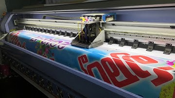 Fully Automated Flex Printing Machine || Flex Banner Printing  - Small Scale Industry 2020