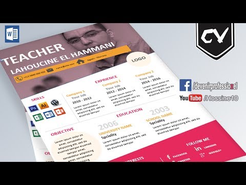 awesome-design--resume-in-microsoft-word