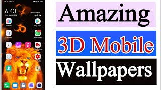 Lion 3D Live Wallpaper For Mobile In 2021   Trending Wallpapers For Mobile screenshot 4
