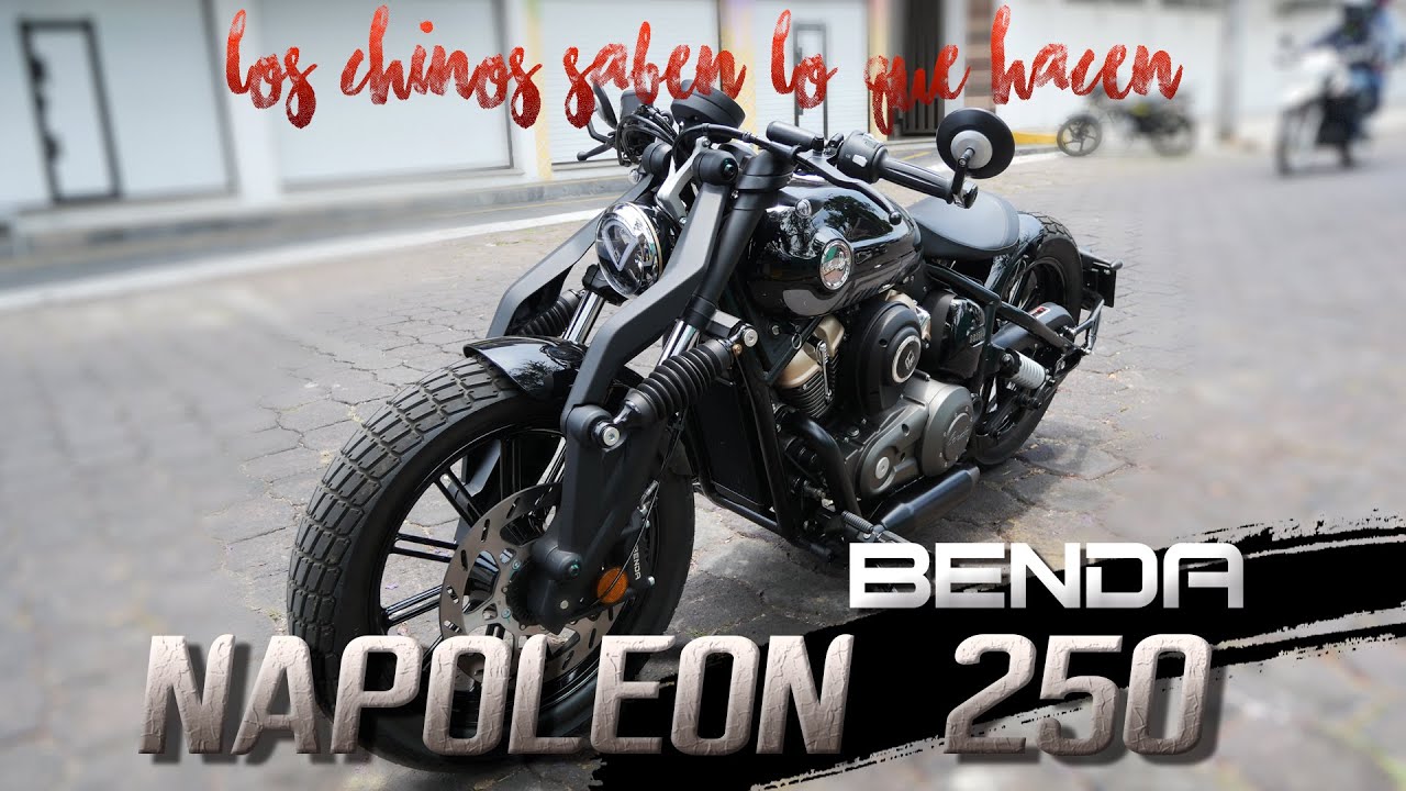 BENDA NAPOLEON 250. ¡Ahora si! Ya la probé. RESEÑA PRUEBA