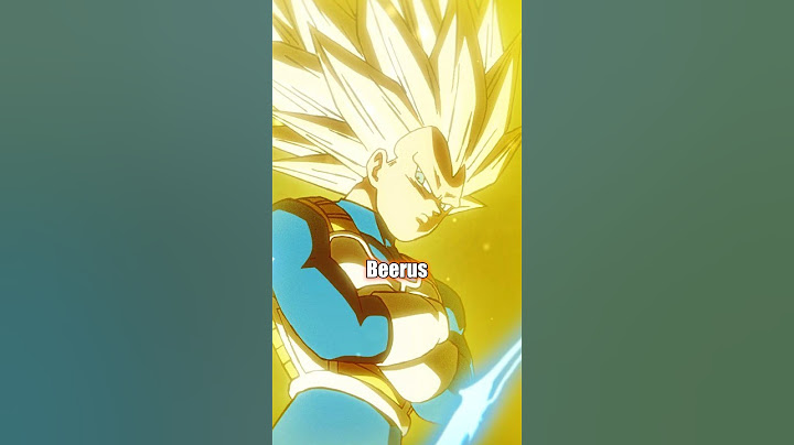 perché VEGETA NON USA il SUPER SAIYAN 3 in Dragon Ball Super?