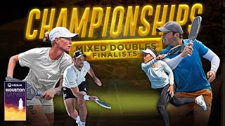 Pisnik/Bar vs Wright/Johns at the Veolia Houston Open Presented by Just Courts