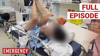7 People Have To Restrain Extremely Agitated Patient | S2 Ep1 | Emergency