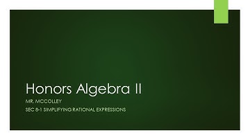 Honors Algebra II: Lesson 10-1 (Sequences as Functions)