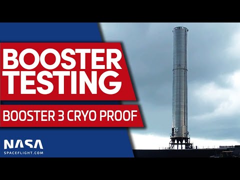 LIVE: Super Heavy Booster 3 Cyrogenic Proof Testing