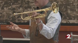 Local trumpet maker is in tune with the military