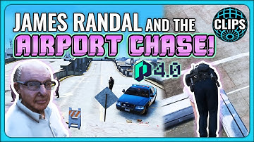JAMES RANDAL & THE AIRPORT POLICE CHASE! NoPixel 4.0!