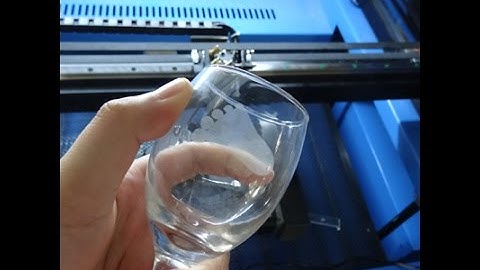 How to Engrave the Goblet Wineglass with Roller Rotary Axis Laser Machine