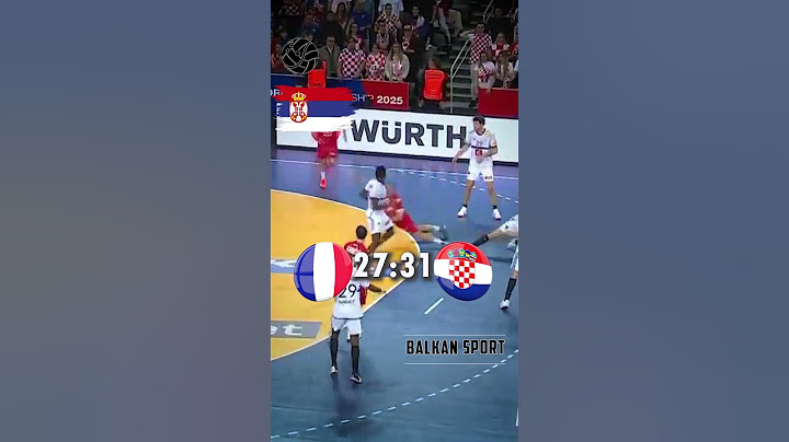 Francuska vs Hrvatska 28:31 Reakcija Srpskog i Hrvatskog komentatora (AUDIO) 30.1.2025