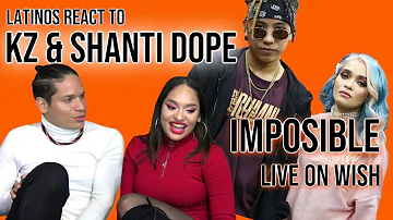 Waleska & Efra react to KZ Tandingan, Shanti Dope perform "Imposible" LIVE on Wish | REACTION