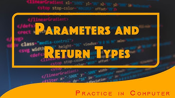 Parameters and Return types in C++ Tutorial | Chapter 5 | Computer 10 Class Sindh Board