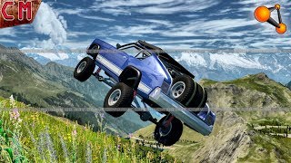 OFF-road Jumps & Crashes BeamNG Drive #3