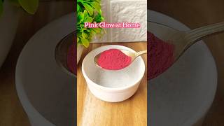 Get Pink & Glowing Skin with Beetroot Face Pack✨#diy #shorts