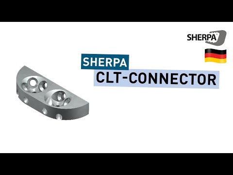 SHERPA CLT-Connector - Der weltweit erste standardisierte Verbinder für Brettsperrholz im Holzbau??