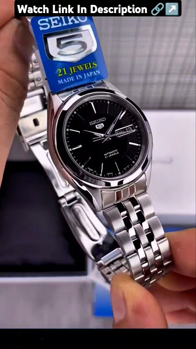Seiko 5 Automatic Classic Luxurious Elegant Men's Watch #luxurywatchesformen #elegantwatches #seiko