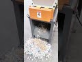 Mini double shaft shredder single motor eb400 process wood  machine