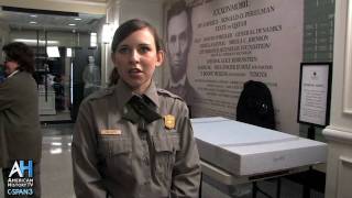 American Artifacts Clip: President Lincoln's Overcoat - Yana Jaffe, Park Ranger