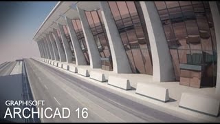 Classics modeled with Archicad - Dulles International Airport screenshot 3